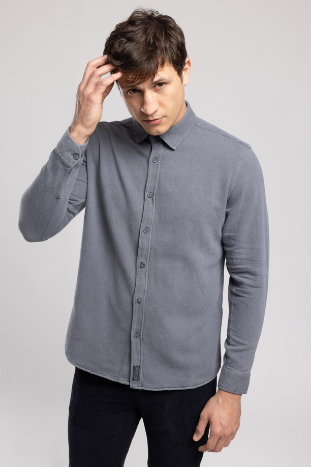 DOYLE ERKEK DOKUMA U.KOL GÖMLEK