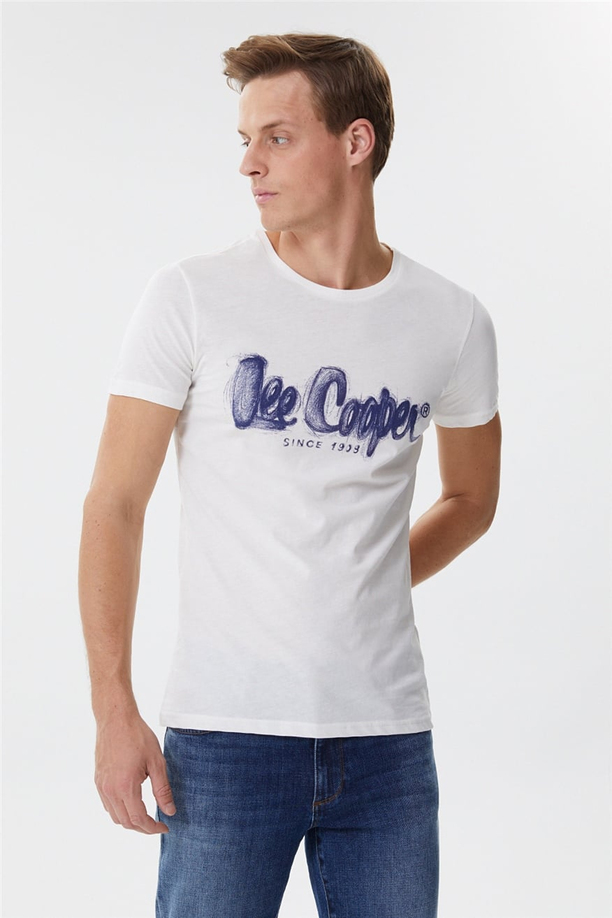 DRAWINGLOGO ERKEK O YAKA T-SHIRT