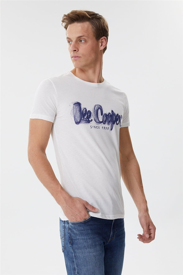 DRAWINGLOGO ERKEK O YAKA T-SHIRT