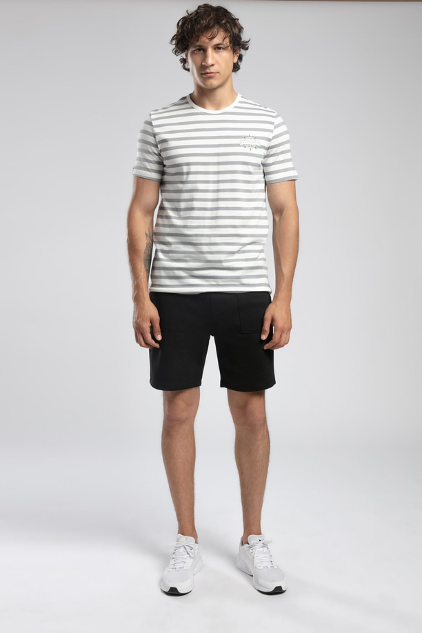 Eddy Erkek %100 Pamuk O Yaka T-Shirt 