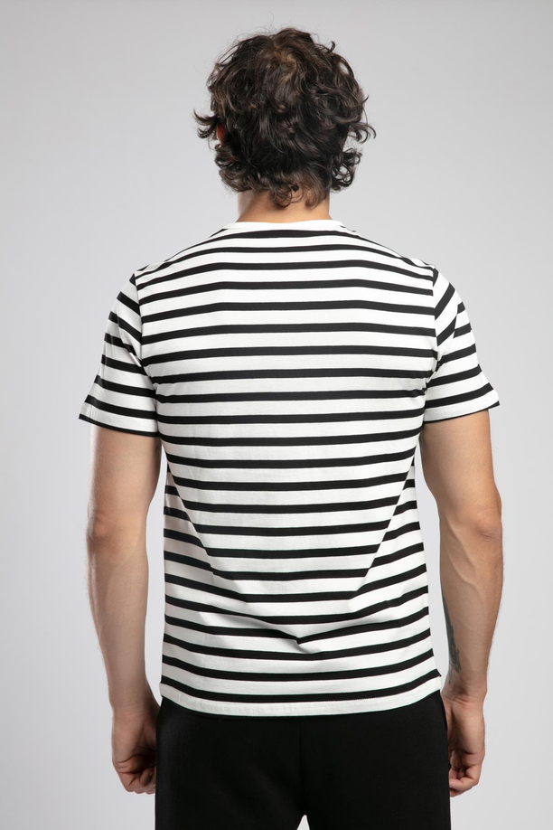 EDDY Erkek %100 Pamuk O YAKA T-SHIRT