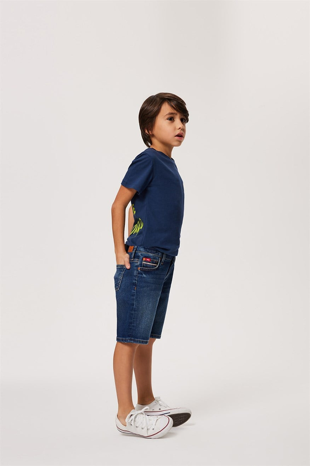 Elyo 6 Erkek Çocuk Jean Şort Denım