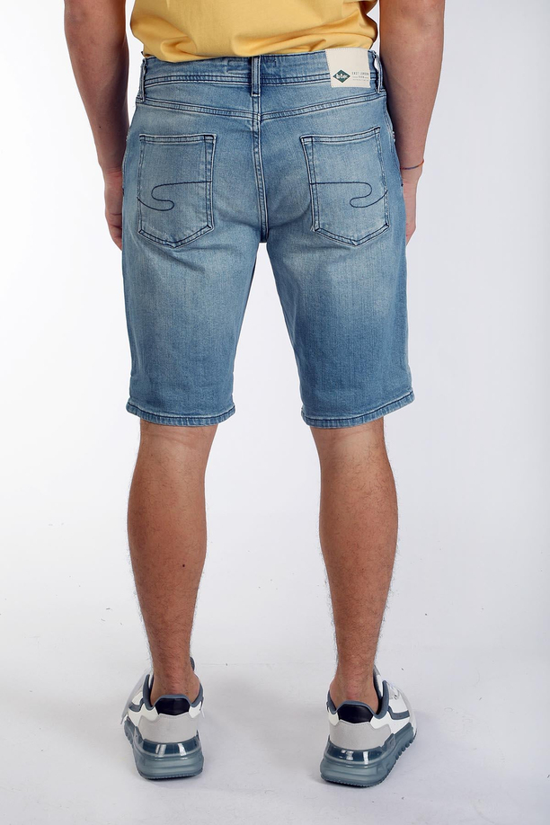 Elyo Erkek Jean Şort Kaı Lıght Island