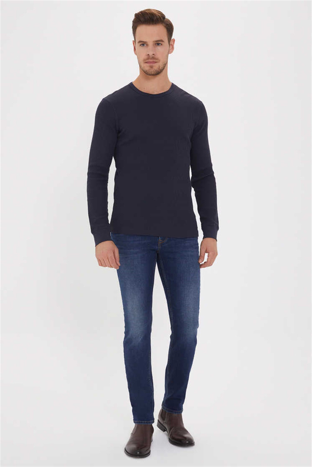 FLAME ERKEK O YAKA SWEATSHIRT