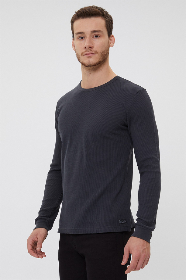 FLAME ERKEK O YAKA SWEATSHIRT