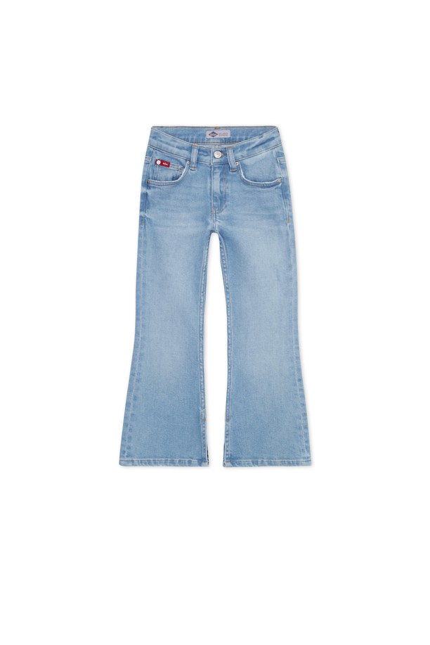 Flare Kız Çocuk Jean Pantolon Easter Blue