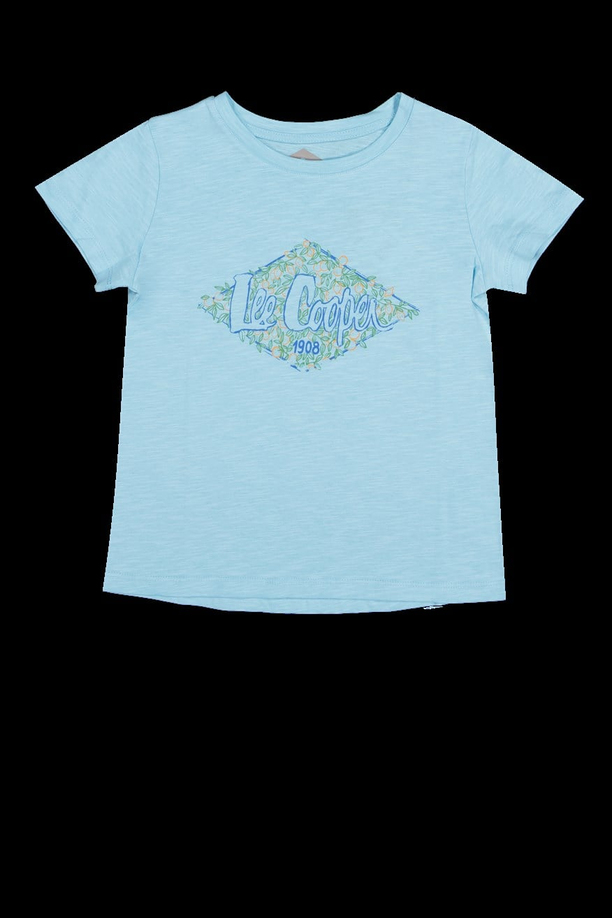 FLOWERS KIZ ÇOCUK O YAKA T-SHIRT