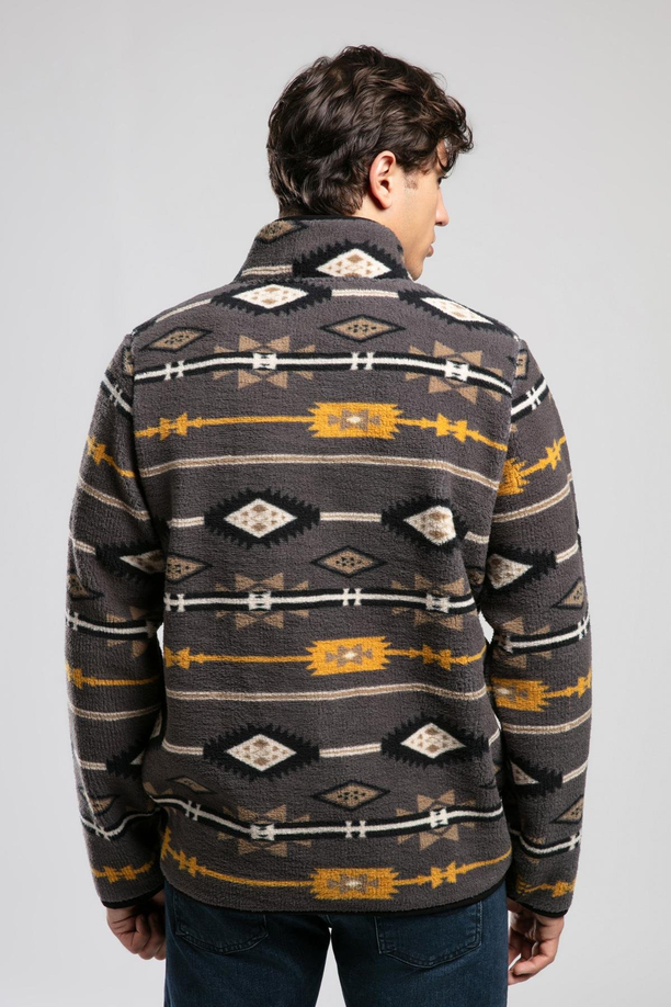 FOLKS ERKEK DİK YAKA FERM. SWEATSHIRT