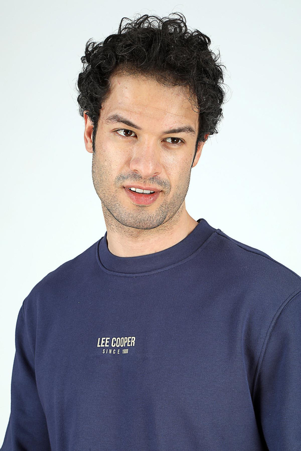 Frose Erkek O Yaka Sweatshirt Lacivert