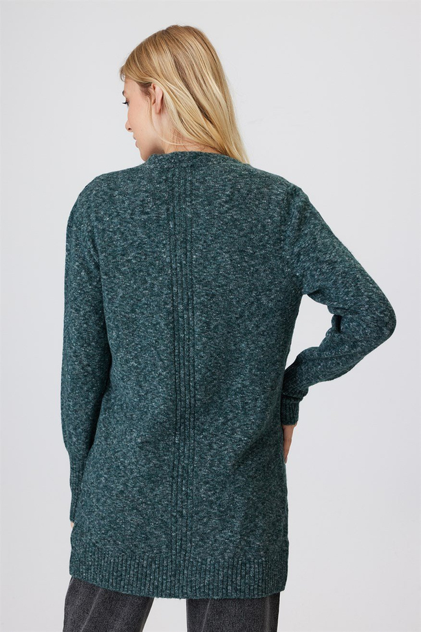 Glorıa Kadın U.Kol Hırka K.Yeşil