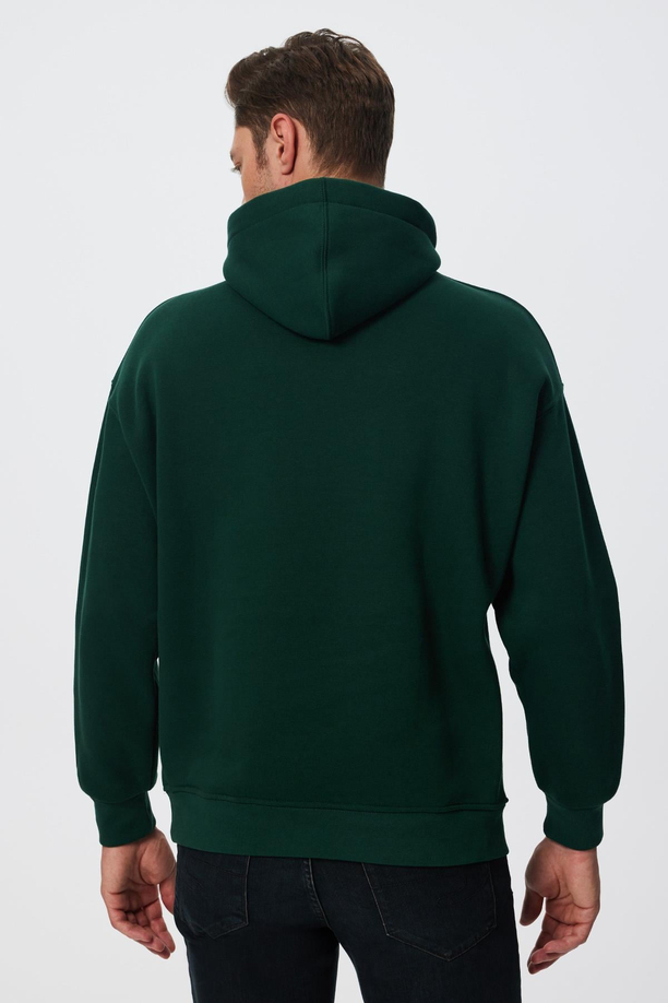 Gory Erkek Sweatshırt Zümrüt Yeşili 
