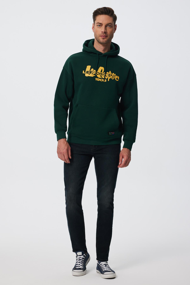 Gory Erkek Sweatshırt Zümrüt Yeşili 