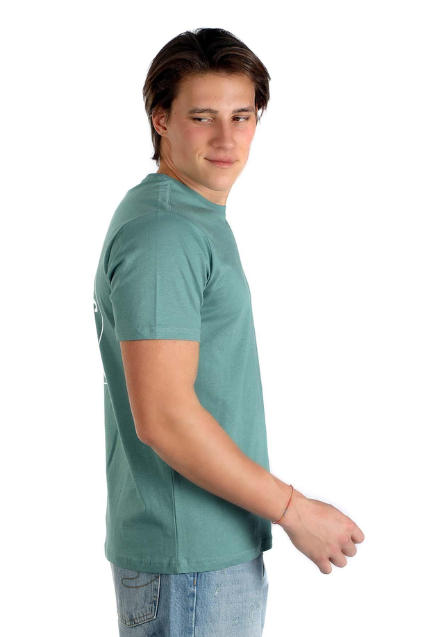 Grapes Erkek O Yaka T-Shirt Çağla Yeşili