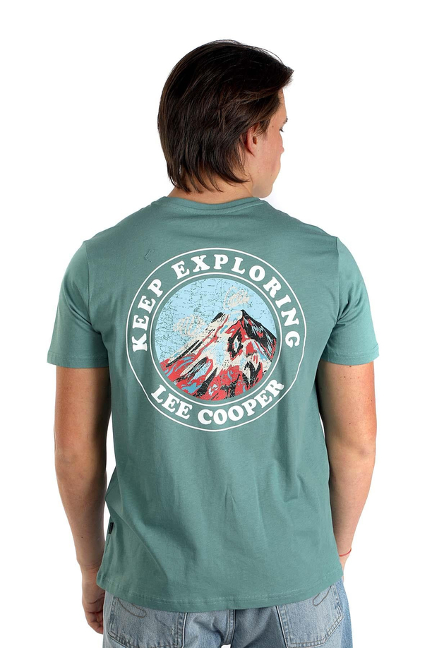 Grapes Erkek O Yaka T-Shirt Çağla Yeşili