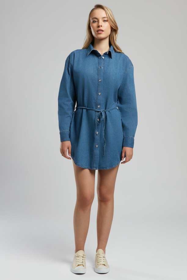 Hana Kadın Jean Elbise