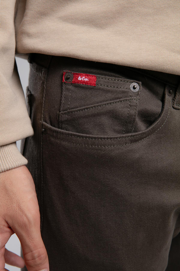 Harry Normal Bel Düz Kesim Düz Paça Haki Erkek Pantolon