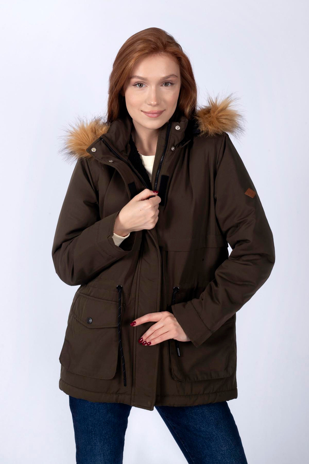 Hazel Kadın Mont Haki