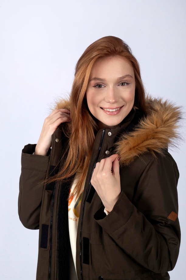Hazel Kadın Mont Haki