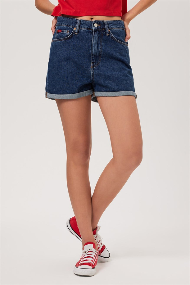 Holly 4 Kadın Jean Şort Denim