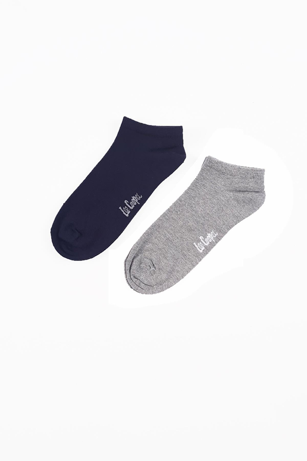 Hugh Erkek 2'Li Patik Çorap Lacivert - Grimelanj