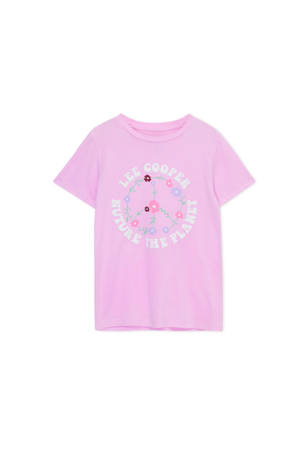 Imelda Kız Çocuk Örme T-Shırt Açık Pembe