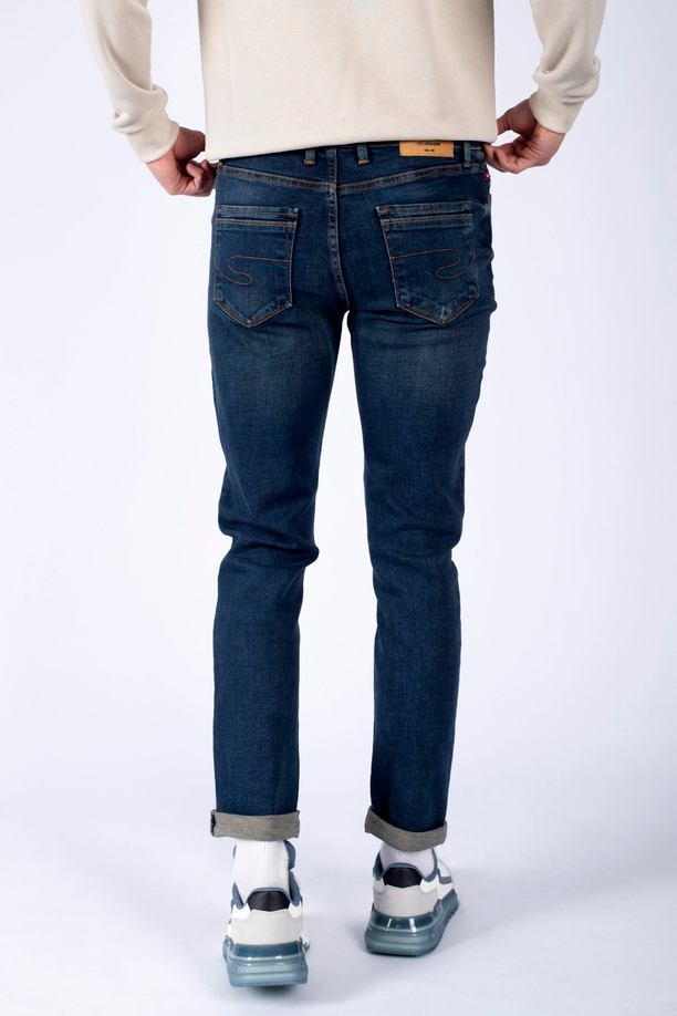 Jack Erkek Jean Pantolon Jake Ds Blue Mıd
