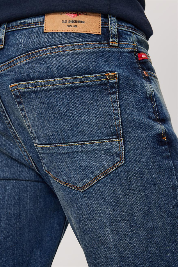 Jack Erkek Jean Pantolon Kırwan Blue Rınsed