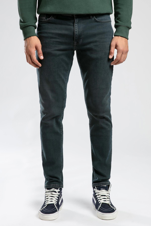 Jack Normal Bel Dar Kesim Dar Paça Mavi Erkek Jean Pantolon