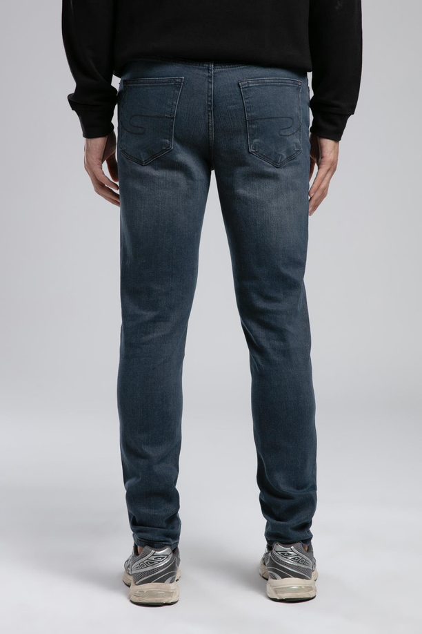 Jack Orta Bel Dar Kesim Dar Paça Hapson Smoky Coated Erkek Jean Pantolon