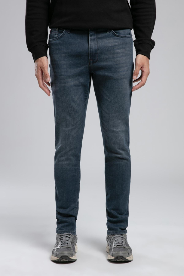 Jack Orta Bel Dar Kesim Dar Paça Hapson Smoky Coated Erkek Jean Pantolon