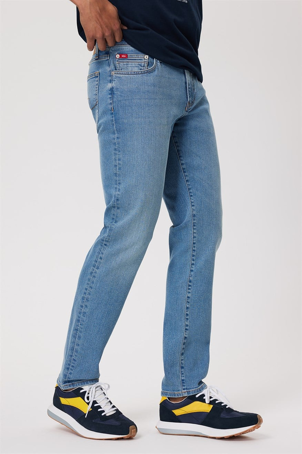 Jagger Erkek Jean Pantolon Achılles Bleach