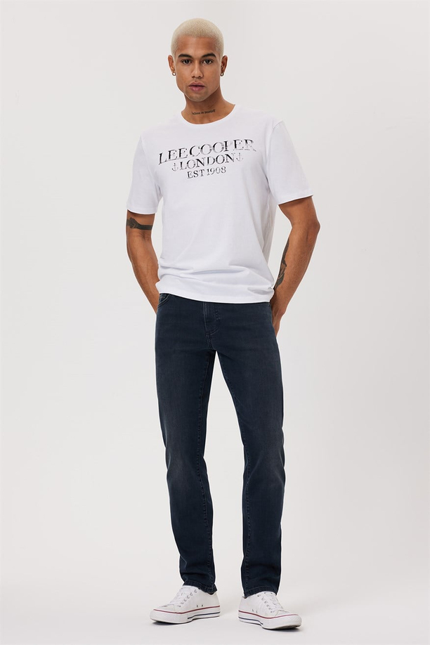 Jagger Erkek Jean Pantolon Devon Foggy Black