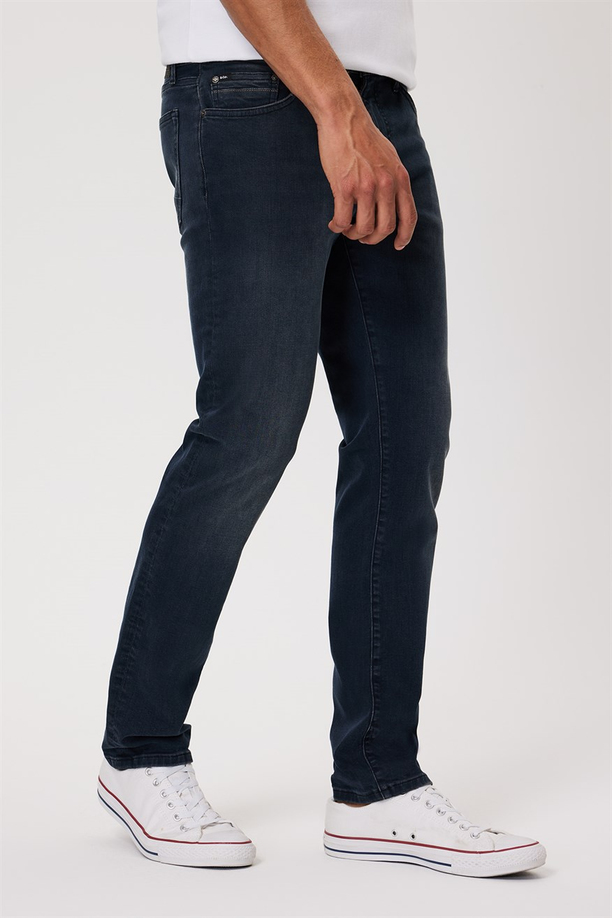 Jagger Erkek Jean Pantolon Devon Foggy Black