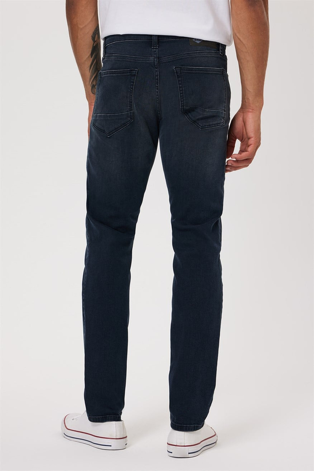 Jagger Erkek Jean Pantolon Devon Foggy Black