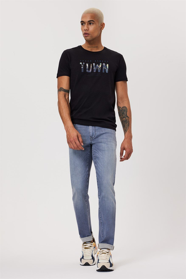 Jagger Erkek Jean Pantolon Jayden Irıs Stone