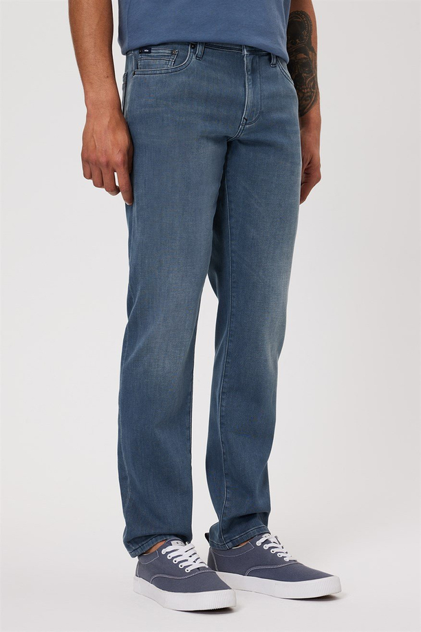 Jagger Erkek Jean Pantolon Judas Irıs Stone