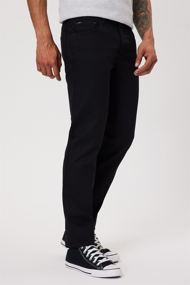 Jagger Erkek Jean Pantolon Stay Black