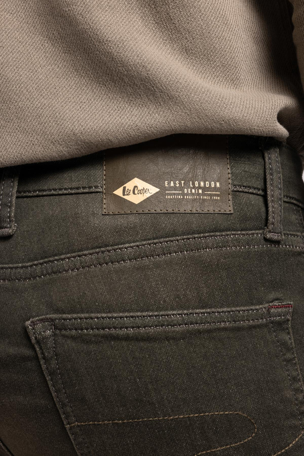 Jagger Normal Bel Dar Kesim Düz Paça Abigail Wild Khaki Erkek Jean Pantolon