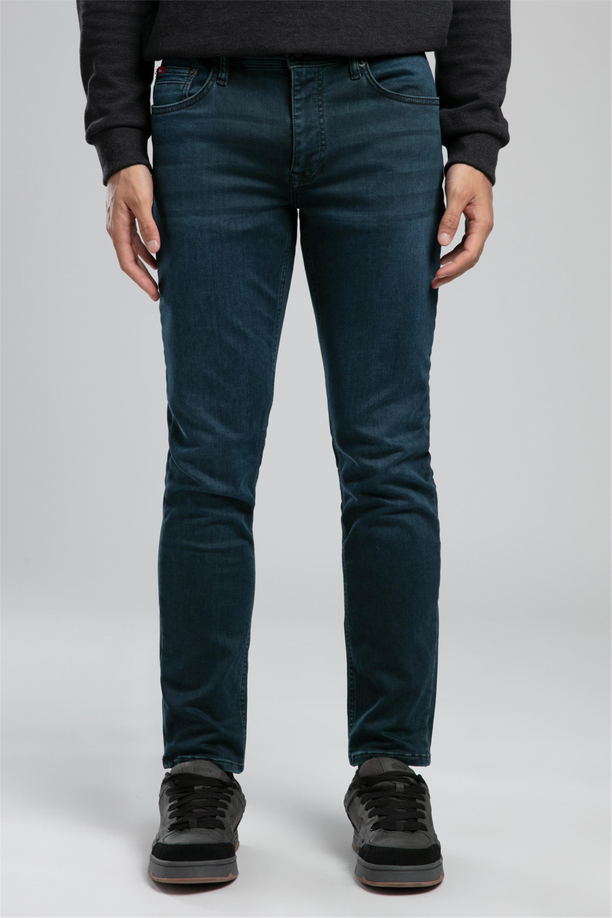 Jagger Normal Bel Dar Kesim Düz Paça Gabarone Od Erkek Jean Pantolon