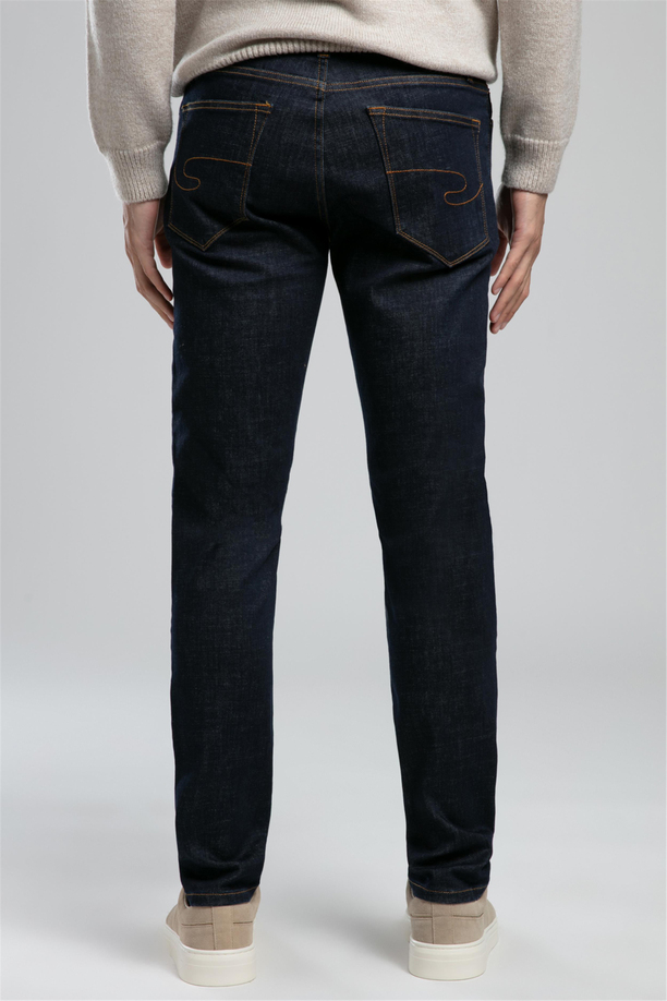Jagger Normal Bel Dar Kesim Düz Paça Merkur Dark Erkek Jean Pantolon
