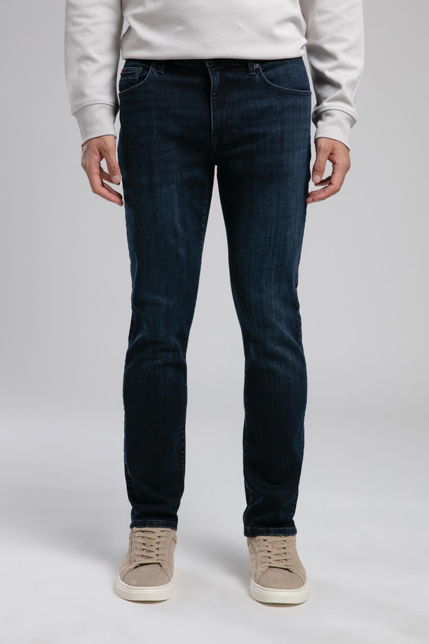 Jagger Normal Bel Dar Kesim Düz Paça Siyah Erkek Jean Pantolon