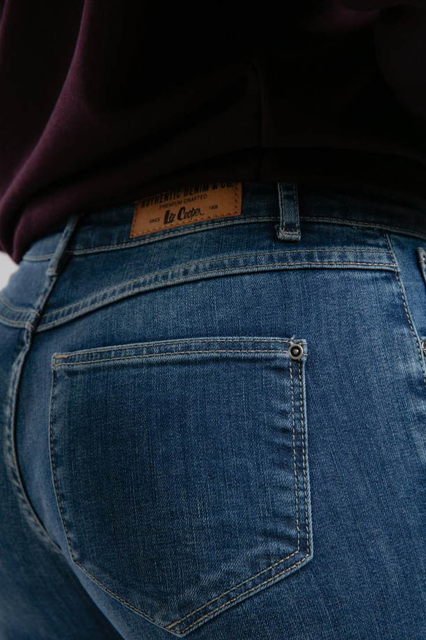 Jamy Yüksek Bel Dar Kesim Çok Dar Paça Mavi Kadın Jean Pantolon