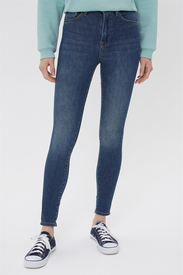 JAYCEE KADIN JEAN SKINNY HIGHRISE PANTOLON