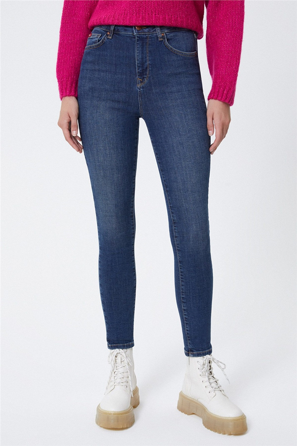 Jaycee Kadın Jean Skinny Highrise Pantolon
