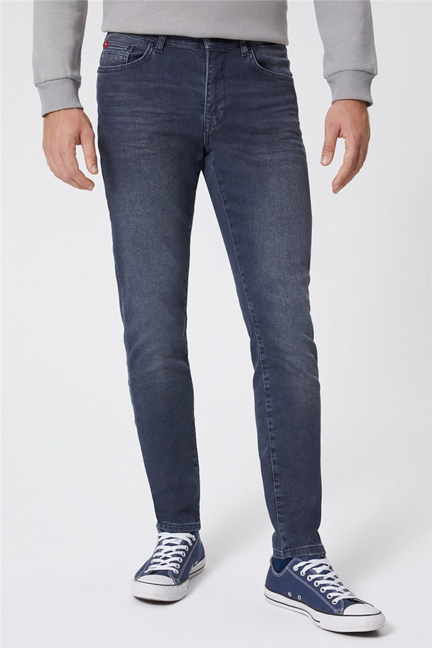 Jeff Erkek Jean Pantolon Antrasit