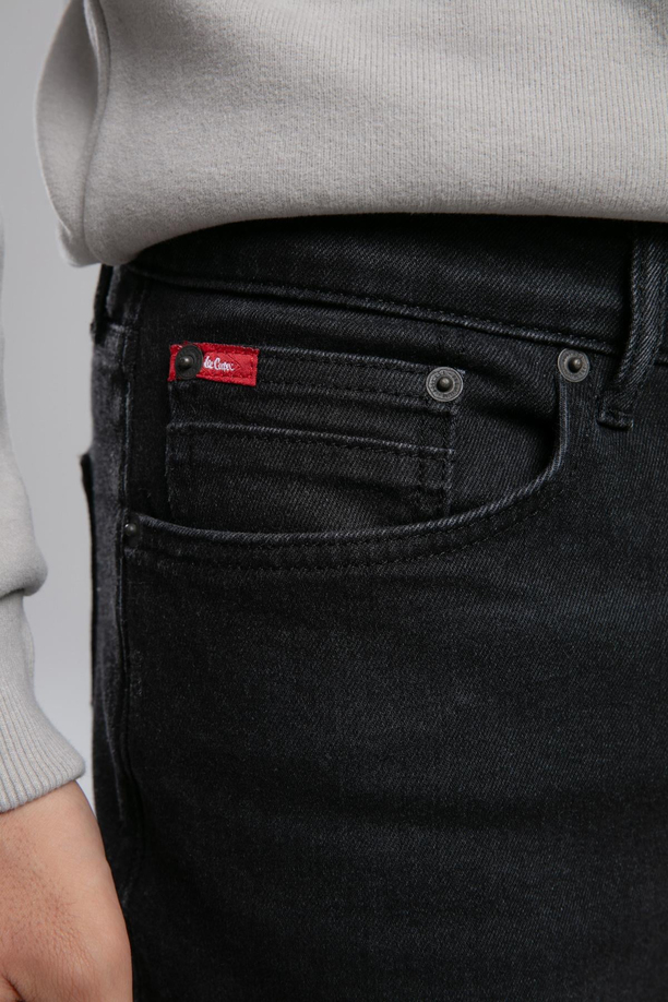 Jeff Normal Bel Dar Kesim Çok Dar Paça Siyah Erkek Jean Pantolon