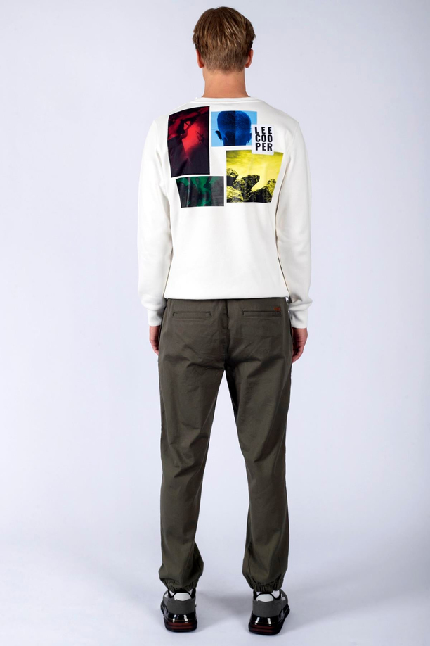 Jogger Erkek Dokuma Pantolon Haki