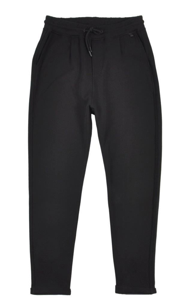 Jogger Orta Bel Rahat Kesim Bilekte Lastikli Paça Siyah Erkek Pantolon