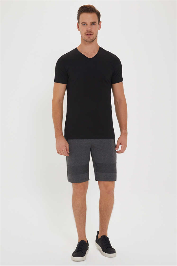 KALEB ERKEK V YAKA T-SHIRT