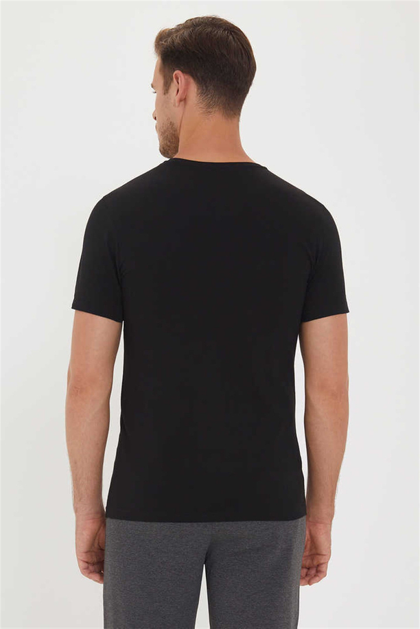KALEB ERKEK V YAKA T-SHIRT